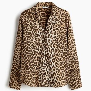 DANIEL RAINN | Leopard Print Blouse Size 2X